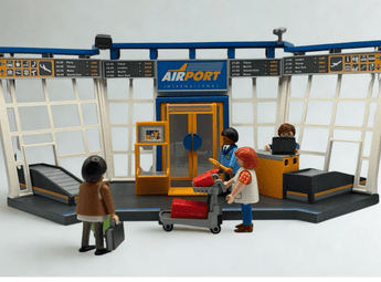 Playmobil Flughafen mit Check - in & Sicherheitskontrolle - 1