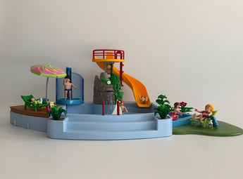 Playmobil Freibad mit Rutsche - 1