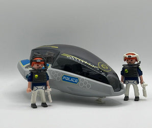 Playmobil Galaxy Police Glider mit Licht - 1