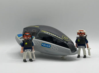 Playmobil Galaxy Police Glider mit Licht - 1