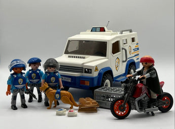 Playmobil Geldtransporter und Räuber - 1