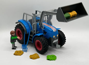 Playmobil Großer Traktor Blau - 1