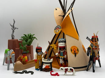 Playmobil Indianerdorf-1