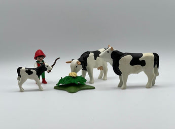 Playmobil Jungen mit Kühe - 1