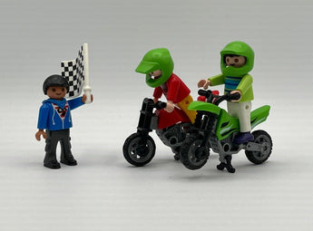Playmobil Kinder - Motorradrennen - 1