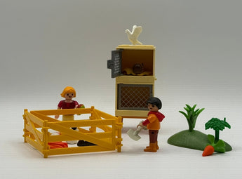 Playmobil Meerschweinchen Gehege-1