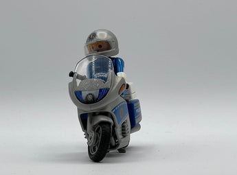 Playmobil Motorradpolizist mit funktionierendem Blaulicht - 4