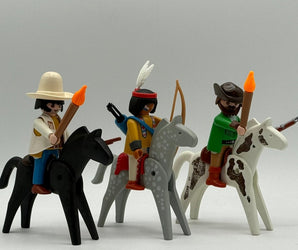 Playmobil Nacht-Patrouille zu Pferd-1