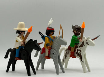 Playmobil Nacht-Patrouille zu Pferd-1