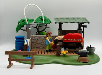 Playmobil Pferdepflegestation und Waschplatz - 1