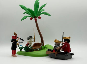 Playmobil Piraten - Schatzinsel mit Skelett - 1