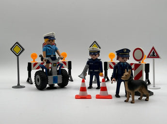 Playmobil Polizei Strassensperre - 1