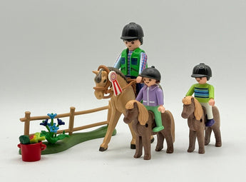 Playmobil Reitschule mit Ponys - 1