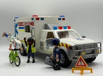Playmobil Rettungs - Fahrzeug: US Ambulance - 1