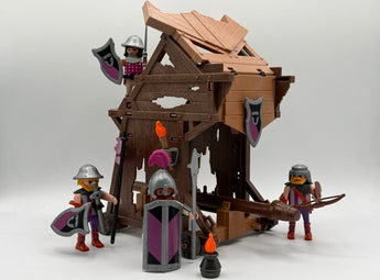 Playmobil Ritter Angriffsturm - 1