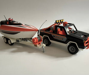 Playmobil Speedster Rennboot mit Pickup - 1