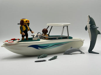 Playmobil Sportboot mit Tauchausflug & Delfinen - 1