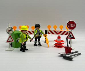 Playmobil Straßen - & Bauarbeiter - 1