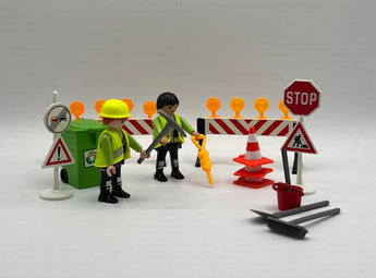Playmobil Straßen - & Bauarbeiter - 1