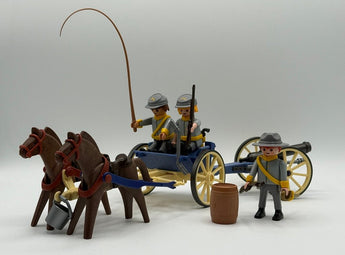 Playmobil Südstaatler Kanone-1