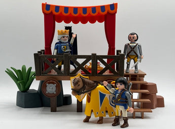 Playmobil Super 4 – Königstribüne mit Alex - 1