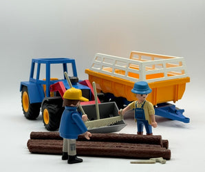 Playmobil Traktor mit Anhänger - 1