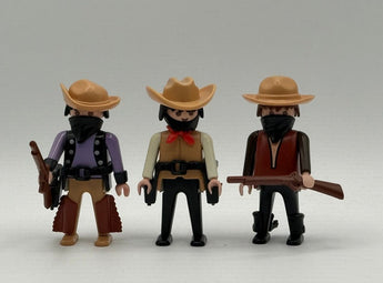 Playmobil Vintage 3 Cowboys-1