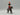Playmobil Vintage Rotrock mit Pferd - 1