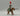 Playmobil Vintage Stadt - Hauptmann mit Pferd - 1