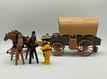Playmobil Vintage Western Planwagen - 1