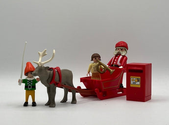 Playmobil Weihnachtsmann mit Rentierschlitten - 1