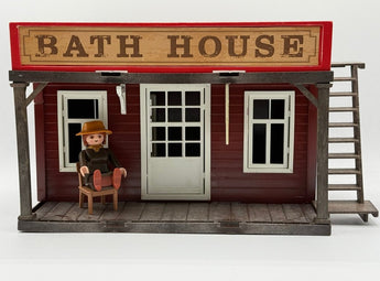 Playmobil Western Bath House Badehaus Custom-1