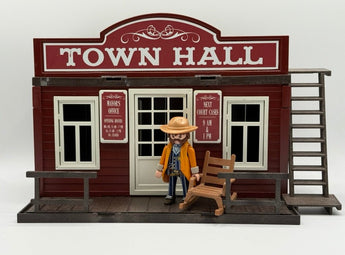 Playmobil Western Town Hall Rathaus Custom-1