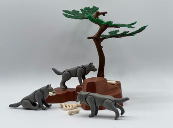 Playmobil Wölfe auf der Jagd-3