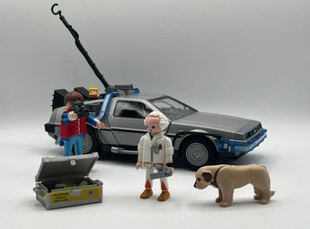 Playmobil Zurück in die Zukunft: DeLorean mit Lichtfunktion - 1
